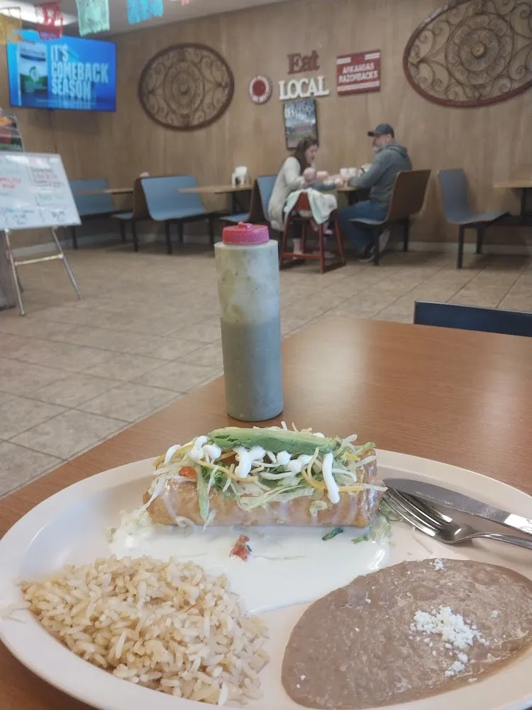 Asada Chimichanga Combo