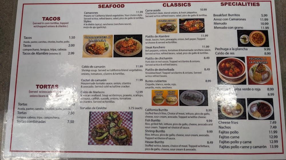 Burrito house and TAQUERIA Menu image 3